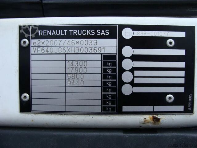 Koffer Renault D16 SERIE 270.14 - 62-BTD-1 - ALLE MILIEUZONE'S...