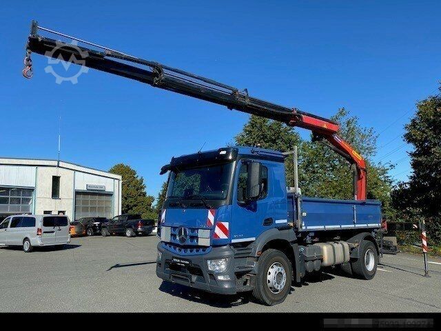 Auto-dizalica montirana na kamionu MERCEDES-BENZ Arocs 5 1840 K 4x2 Kran PK14002+Funk+Greifer