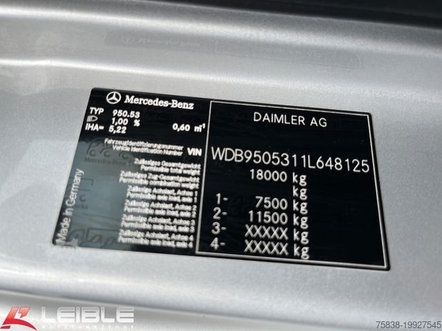 Koelwagen MERCEDES-BENZ Axor 1824*Chereau*ThermoKing*Meat/Rohrbahnen*