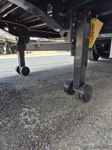 Semi-remorque bâchée FLIEGL 3-Achs Mega Gardine Bahnverladbar