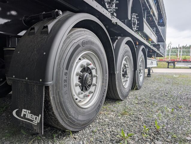Open oplegger met zeil FLIEGL 3-Achs Gardine zum Aufbau