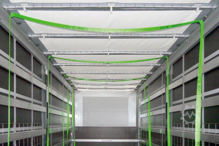 Open oplegger met zeil FLIEGL 3-Achs Gardine zum Aufbau
