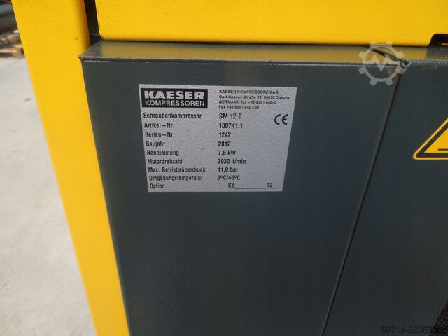Schroefcompressor Kaeser SM12T