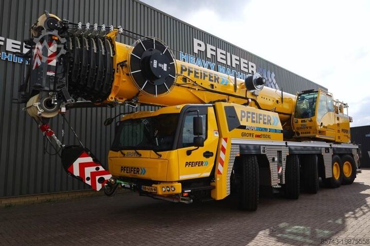 Alle terrein kraan Grove GMK5150XL Available For Rent, Dutch Registration,