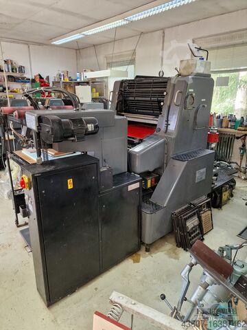 1 farve ark-fodret offsettryk Heidelberg SORM