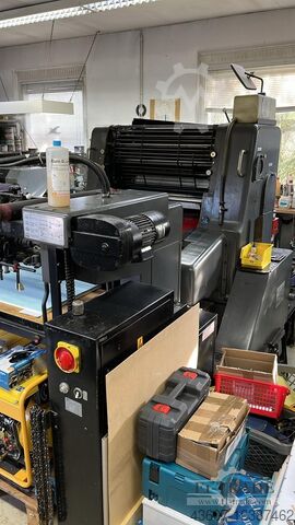 1 farve ark-fodret offsettryk Heidelberg SORM