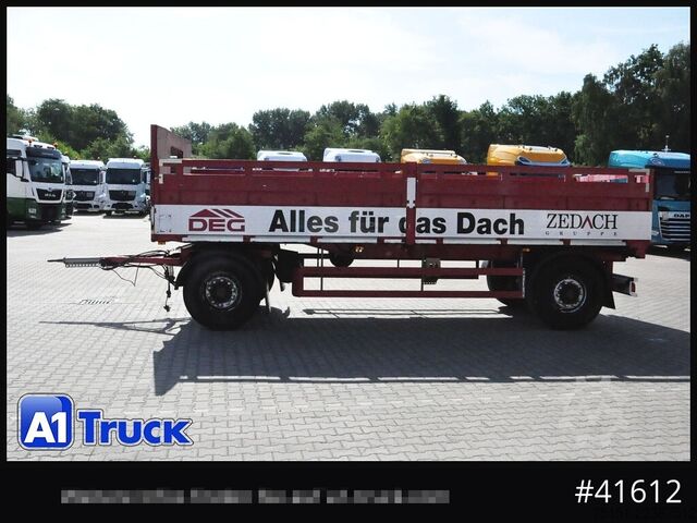 Open trailer SCHWARZMUELLER AZ, Baustoff, Pritsche, BPW,