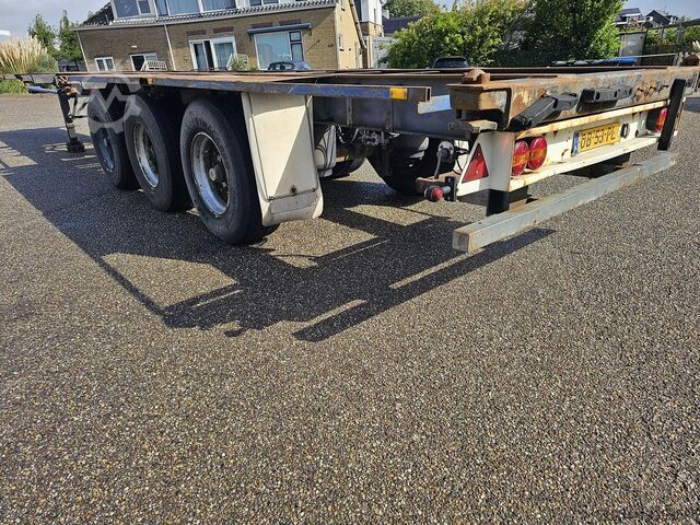 Kontejnerski transport GROENEWEGEN 40.05 CC-12-24 | STRAIGHT CHASSIS | BPW DRUM.