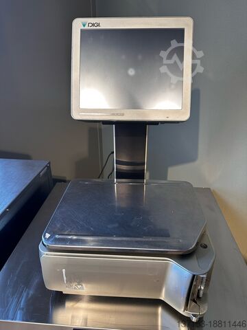 Weegschaal en etiketten printer DIGI SM5000BS