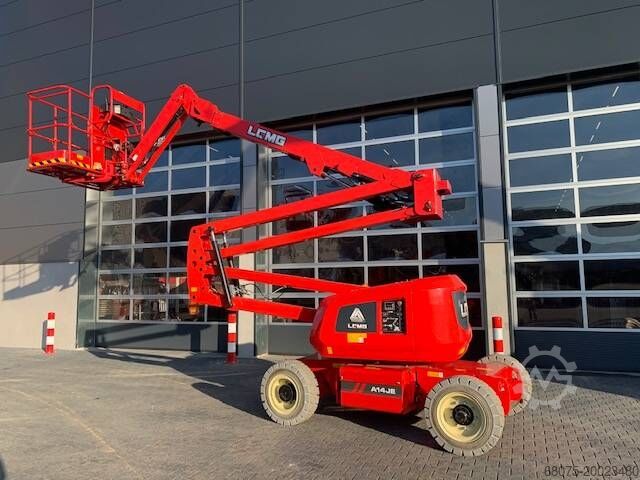 Scharnierende telescopische hoogwerker LGMG A 14 JE