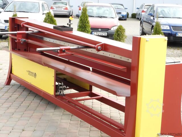 Guillotine saks Prod Masz Abkantbank24 Tafelschere manuelle Schlagschere 3m - 1.2mm