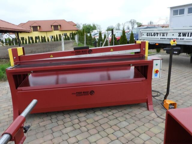 Guilhotina, tesoura guilhotina, tesouras de guilhotina Prod Masz Tafelschere, Guillotine hydraulische Schlagschere 2m-1.2mm