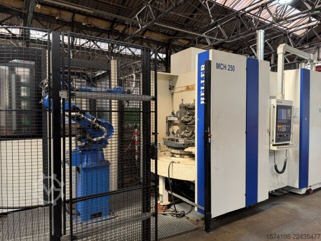 Horisontellt bearbetningscenter Heller MCH 250