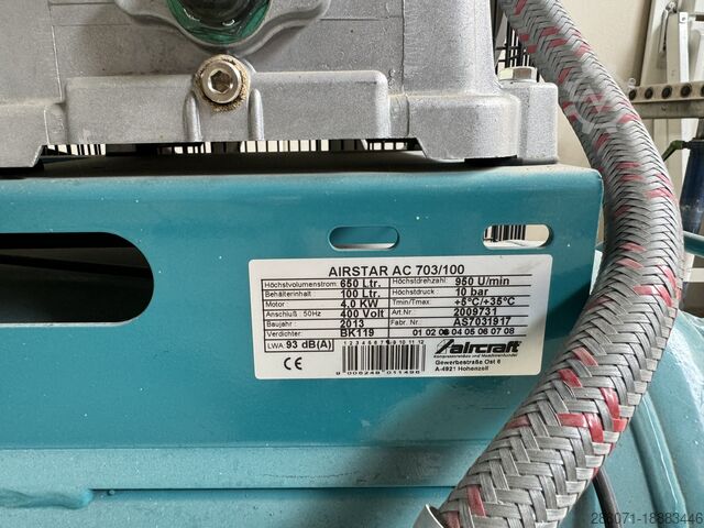 Compresseur à piston Aircraft AC 703/100