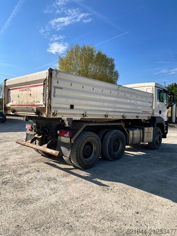 Dreiseitenkipper LKW MAN TGS 26.460 6x4 Dreiseitenkipper Schwarzm
