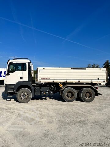Dreiseitenkipper LKW MAN TGS 26.460 6x4 Dreiseitenkipper Schwarzm
