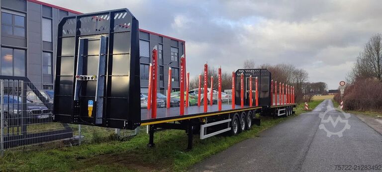 Transporteri od drveta PAVIC 3-Achs Plattform-Auflieger Typ 144 SONDERPREIS!...