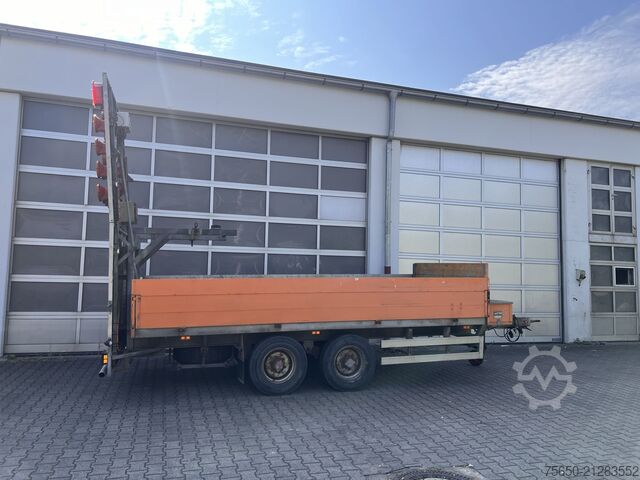 Pótkocsi Schmitz Korbach SDAH  Tandempritsche