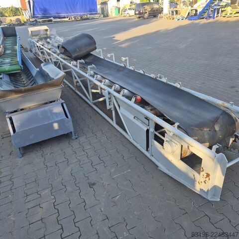 Muljasto transportno trake, transportna traka sa koritom, transporter trake Forderband Transportband  Conveyor 