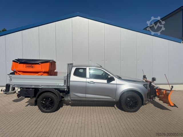 Transporter mit Kipper ISUZU D-MaxSpace Cab LS AT 4WD Kip Aufl 3.5t Winterp.