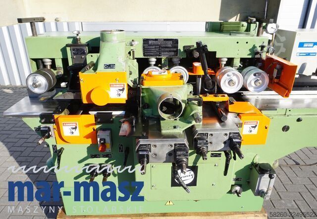 Vierzijdige schaafmachine WEINIG Profimat 22N 