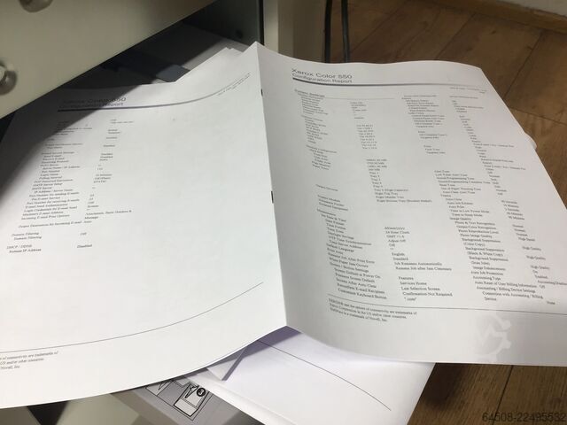 Xerox Colour Press C550 XEROX XEROX Colour Press C550