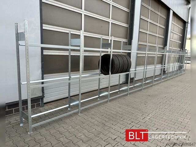 Modulaire plank ca. 34,56 lfm. Reifenregale META für bis zu 360 Reifen! Neuware