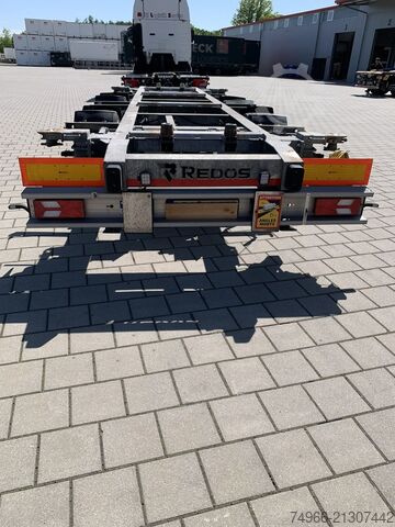 Swap chassis trailer Redos Zentralachsanhänger für alle HöHen BD2 X