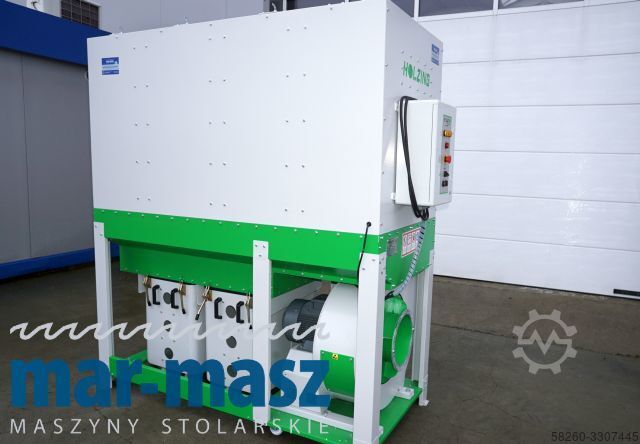 Absaugung von Sägespänen HOLZING RLA 200 Viber Power