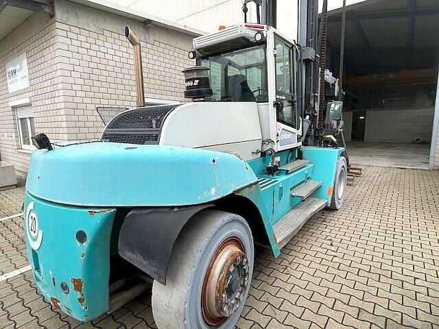 Taş istifleme ataçmanlı forklift Konecranes SMV 12-1200 C