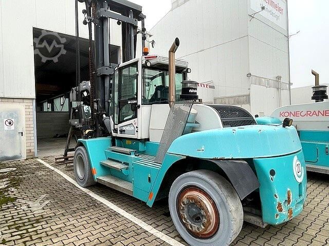 Taş istifleme ataçmanlı forklift Konecranes SMV 12-1200 C