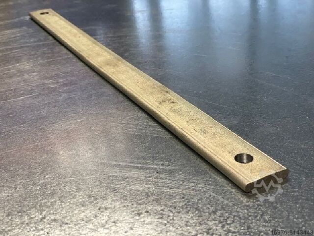 Σύνδεσμος ραφιού Σύνδεσμος επίπεδου σιδήρου Gesamtlänge: 441 mm/ Querschnitt: 30 x 6 mm