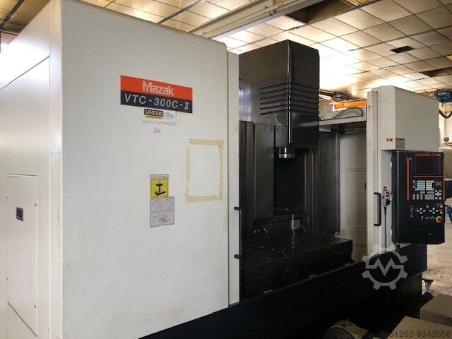 CU VERTICAL with 4th AXIS MAZAK VTC 300 C II