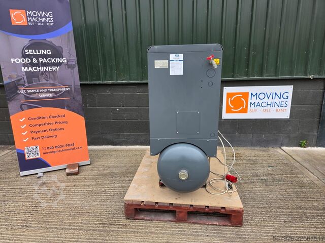 Rotatiecompressor Atlas Copco Airpower B.V. GX5 FF Rotary Screw Compressor and Tank