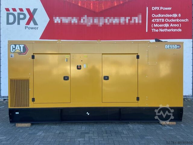 Caterpillar DE550GC - 550 kVA Stand-by Generator - DPX-18221