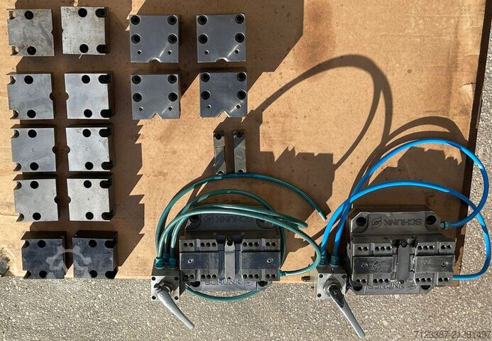 Pneumatischer 2-Backen-Spanner Schunk 2-Backen-Kraftspannblöcken