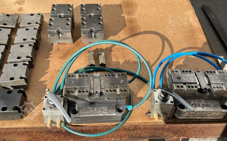 Pneumatischer 2-Backen-Spanner Schunk 2-Backen-Kraftspannblöcken