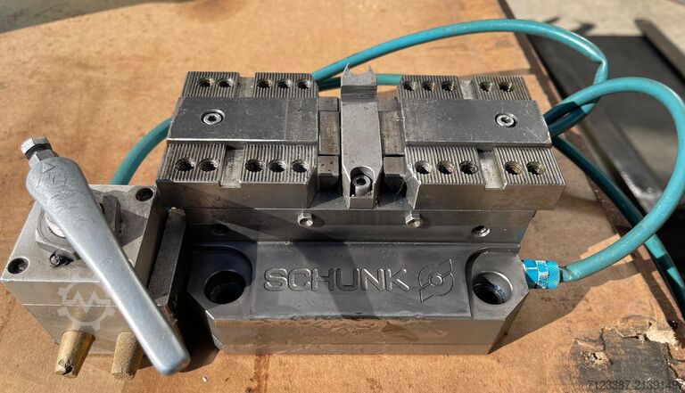 Pneumatischer 2-Backen-Spanner Schunk 2-Backen-Kraftspannblöcken