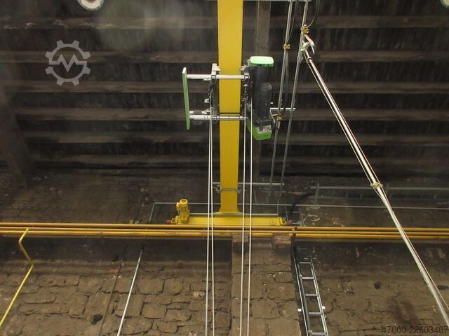 Kranhimmel Kran Portalkran Spur 11200mm ABUS Hallenkran Brückenkran Kran 5t NL 5000Kg Kran 11200mm Seilzug Hub 6m