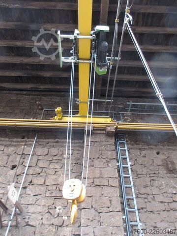 Kranhimmel Kran Portalkran Spur 11200mm ABUS Hallenkran Brückenkran Kran 5t NL 5000Kg Kran 11200mm Seilzug Hub 6m