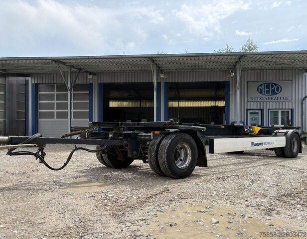 Reboque de chassis intercambiável Krone BDF Lafette 235/75R17,5 Zwilling BPW