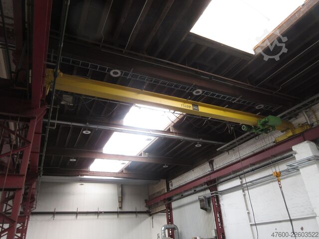 Kraanbalk kraan portaalkraan spoorbreedte 10.800 mm Stahl Hallenkran Brückenkran Kran 6,3t NL 6300Kg Kran 10800mm Seilzug Hub 6m