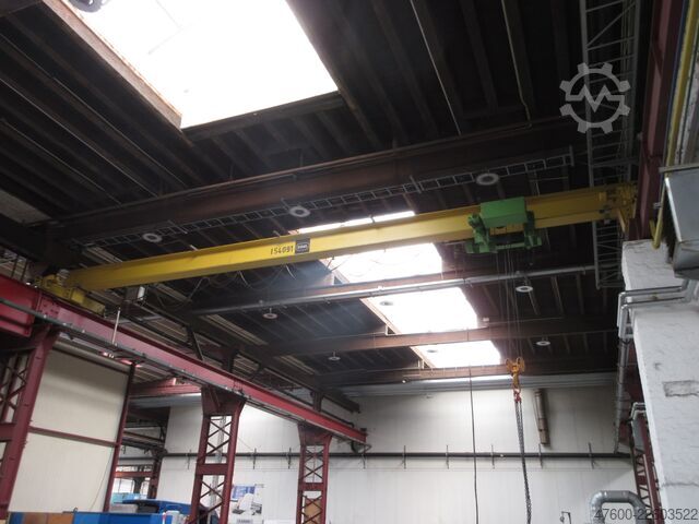 Kraanbalk kraan portaalkraan spoorbreedte 10.800 mm Stahl Hallenkran Brückenkran Kran 6,3t NL 6300Kg Kran 10800mm Seilzug Hub 6m