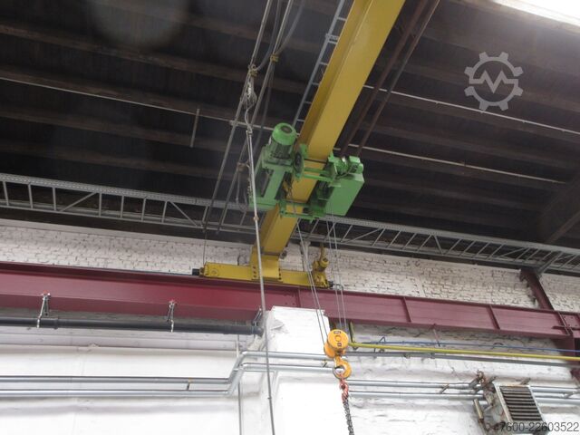 Kraanbalk kraan portaalkraan spoorbreedte 10.800 mm Stahl Hallenkran Brückenkran Kran 6,3t NL 6300Kg Kran 10800mm Seilzug Hub 6m