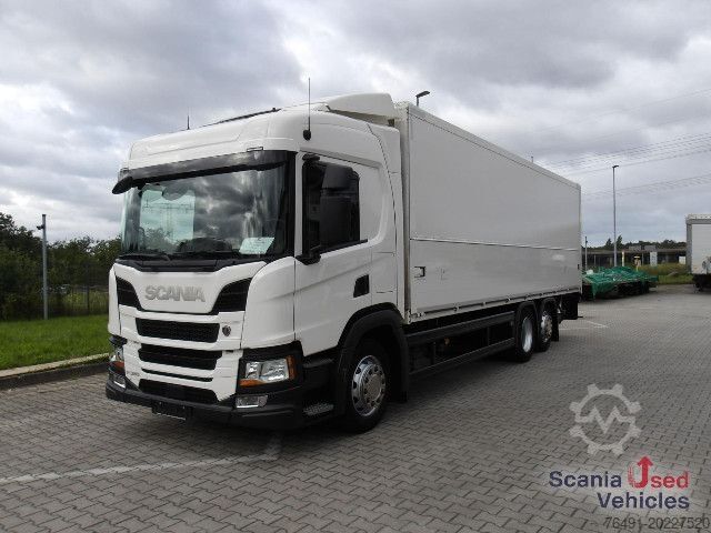 Φορτηγό μεταφοράς ποτών Scania P 320 B6x2*4NB / EWERS - Schwenkwandaufbau