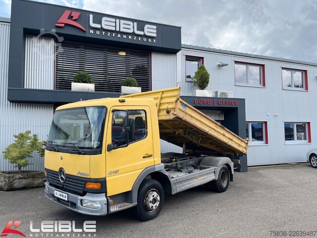 Háromirányú billenő teherautó MERCEDES-BENZ Atego 815*Meiller*173 tkm*2x Anh.-Kupplung*