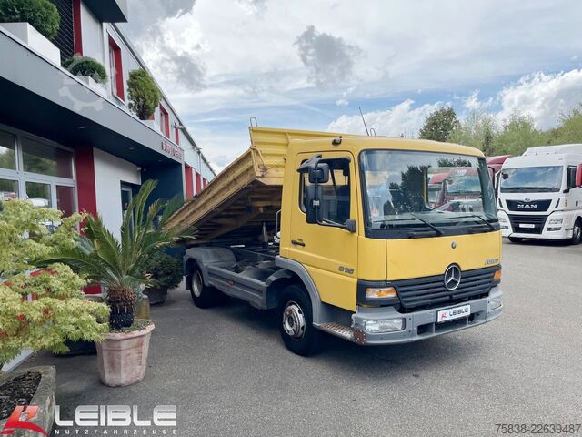 Háromirányú billenő teherautó MERCEDES-BENZ Atego 815*Meiller*173 tkm*2x Anh.-Kupplung*