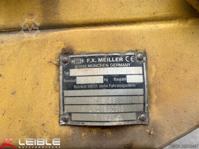 Háromirányú billenő teherautó MERCEDES-BENZ Atego 815*Meiller*173 tkm*2x Anh.-Kupplung*