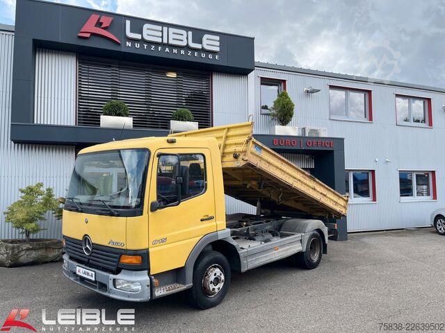 Billenőplatós furgon MERCEDES-BENZ Atego 815*Meiller*173 tkm*2x Anh.-Kupplung*