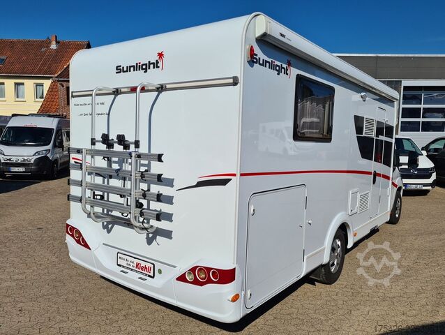 Autocaravana semi-integrada SUNLIGHT T  69 L *Solar*Lithium*Wechselrichter*SAT*